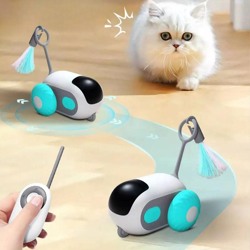 Smart Flip Cat Toy with Remote Control