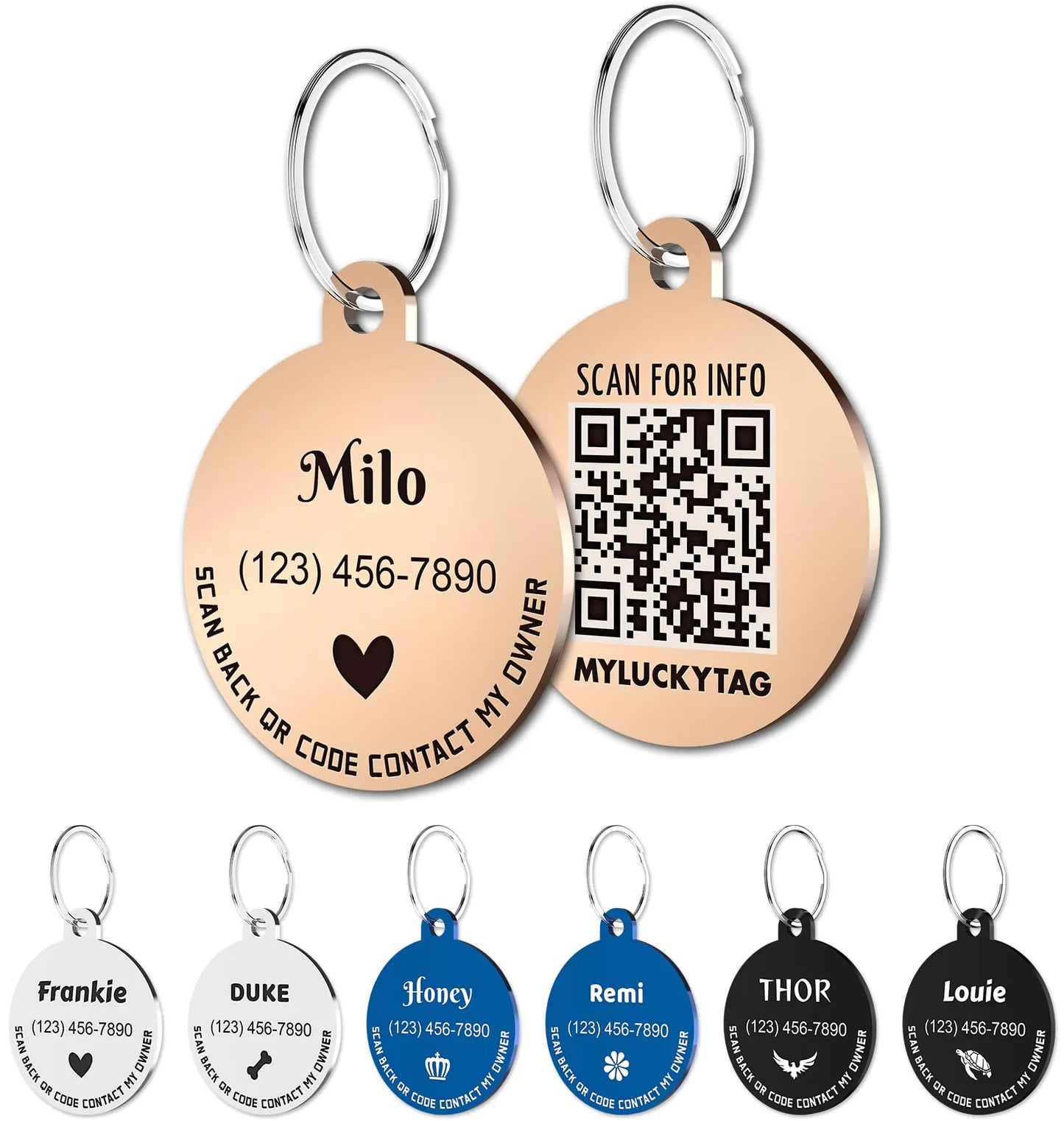 Personalized Pet ID Tags