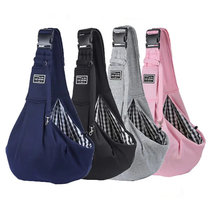 Adjustable Cross-Body Pet Travel Backpack