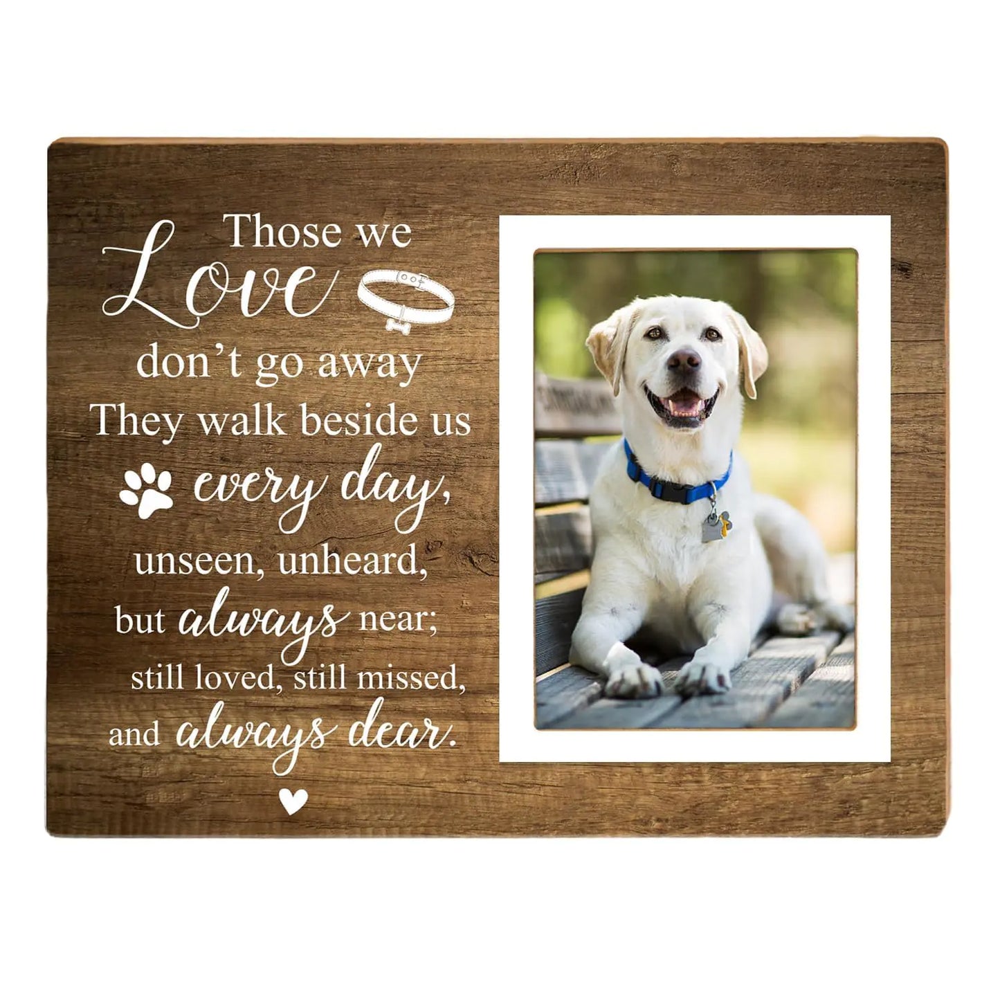 Memorial Pet Picture Frame Sympathy Gift