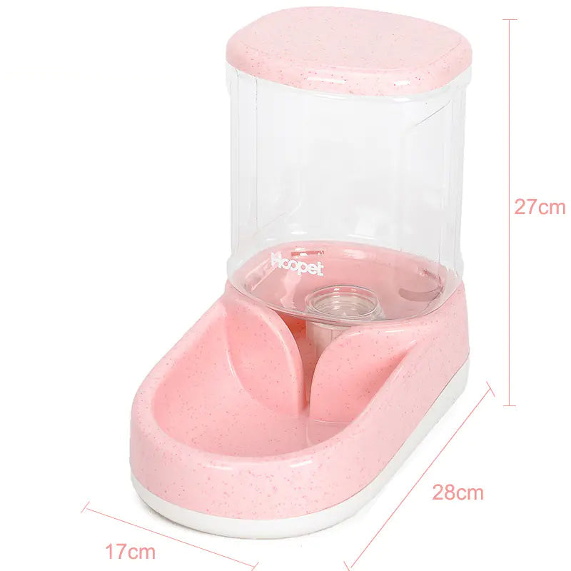 Portable Pet Water Dispenser & Feeding Bowl