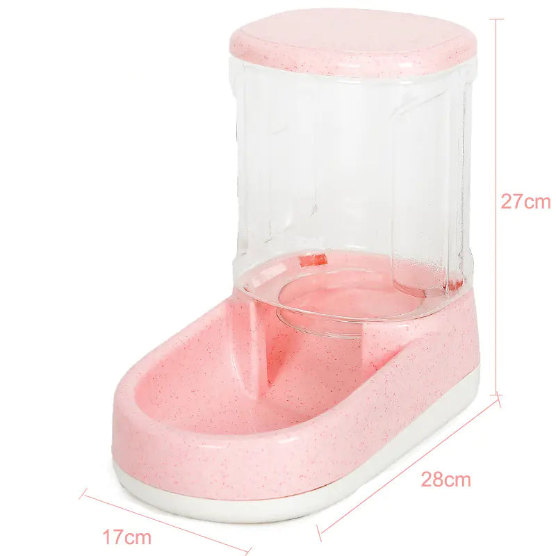 Portable Pet Water Dispenser & Feeding Bowl