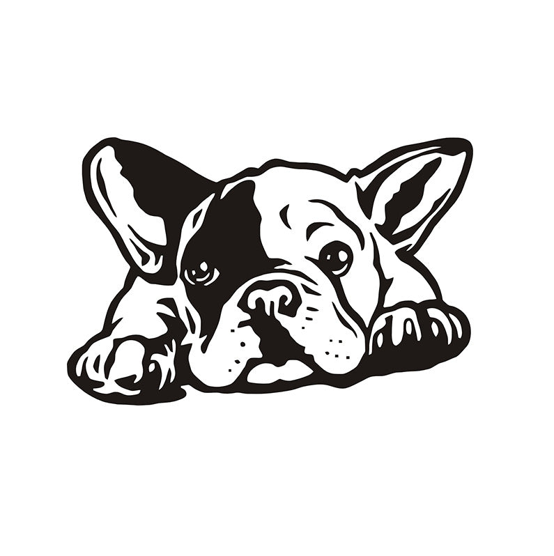 French Bulldog Decal Decorative Wall Art