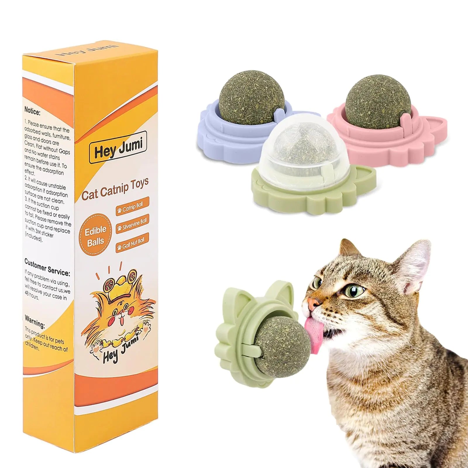 Catnip Ball Teeth Grinding Chew Toy