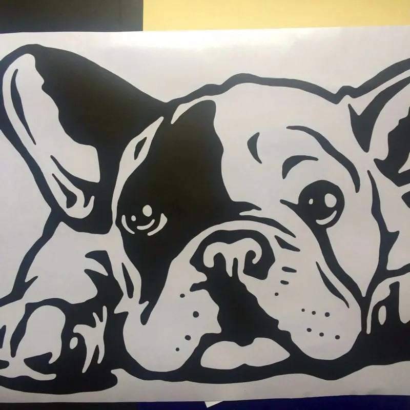 French Bulldog Decal Decorative Wall Art