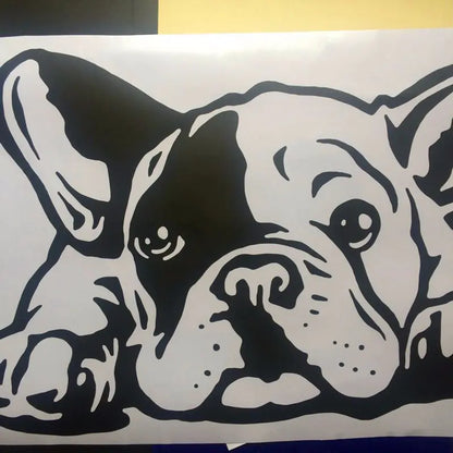 French Bulldog Decal Decorative Wall Art