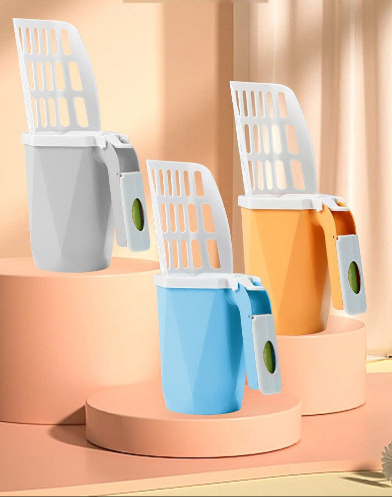Cat Litter Shovel and Waste Storage Box