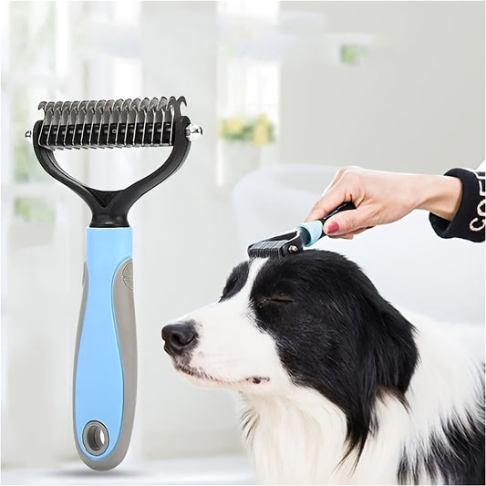 Double-Sided Pet Grooming Brush