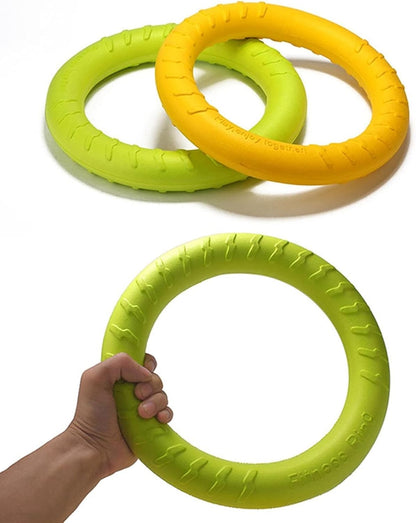 Outdoor Dog Flying Disc Floating Ring Pulling Toy
