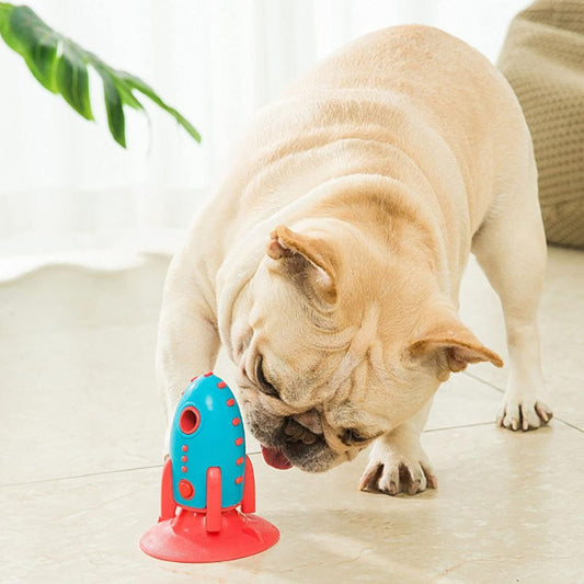 Rocket Dog Toys for Food Dispensing & Chewing