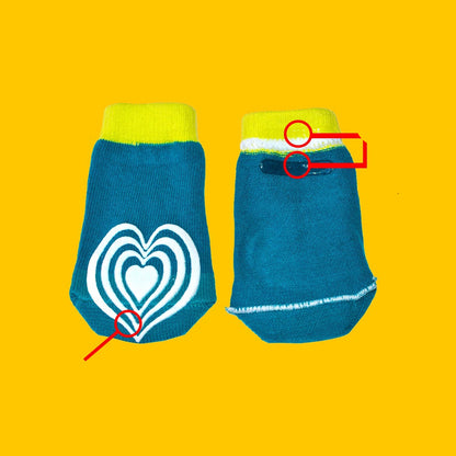 Non-Slip Double Sided Cotton Dog Socks