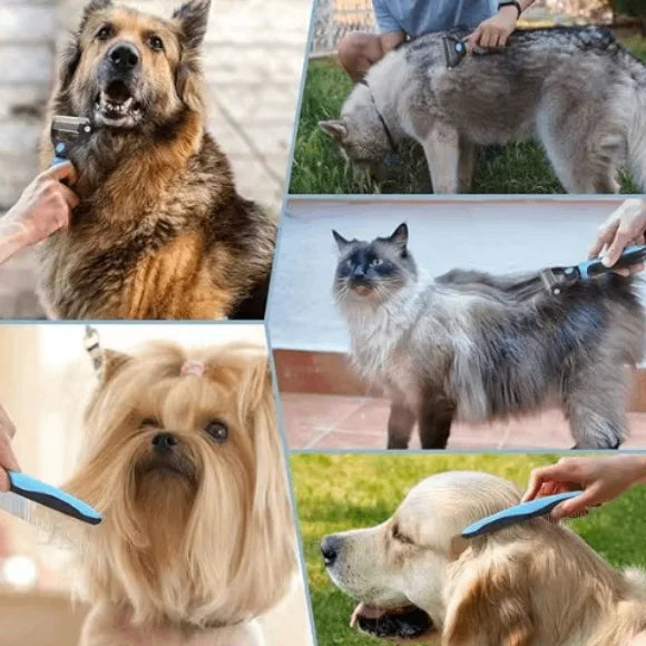 Double-Sided Pet Grooming Brush