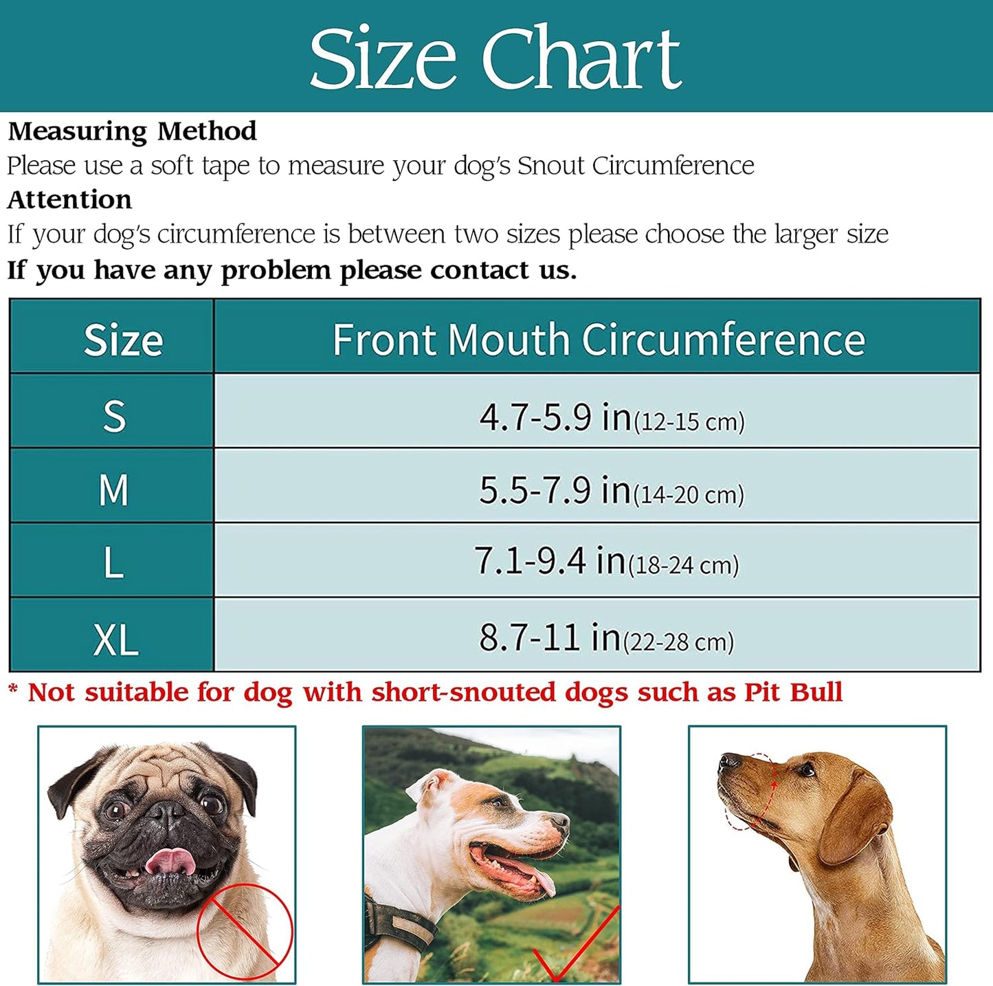 Soft Nylon Muzzle for Dogs