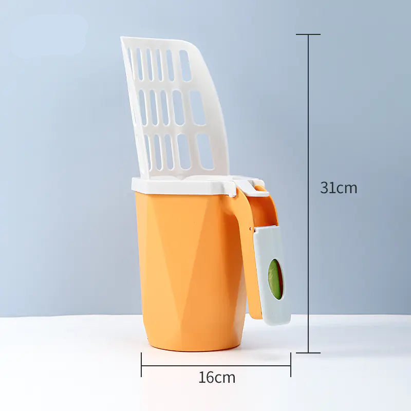 Cat Litter Shovel and Waste Storage Box