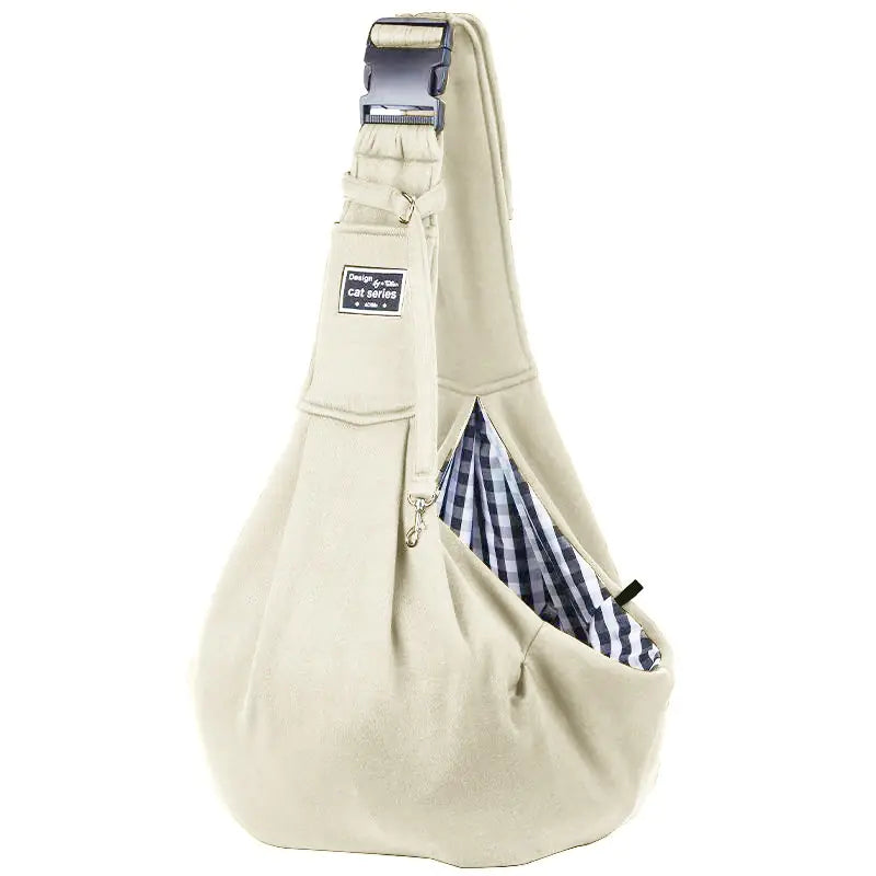 Adjustable Cross-Body Pet Travel Backpack