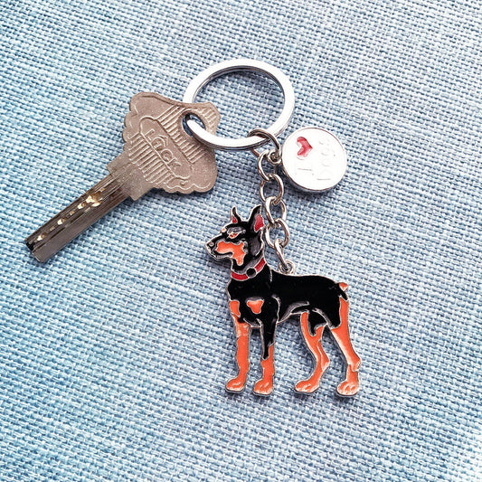 Lovely Dog Key-ring Portable Metal Keychain