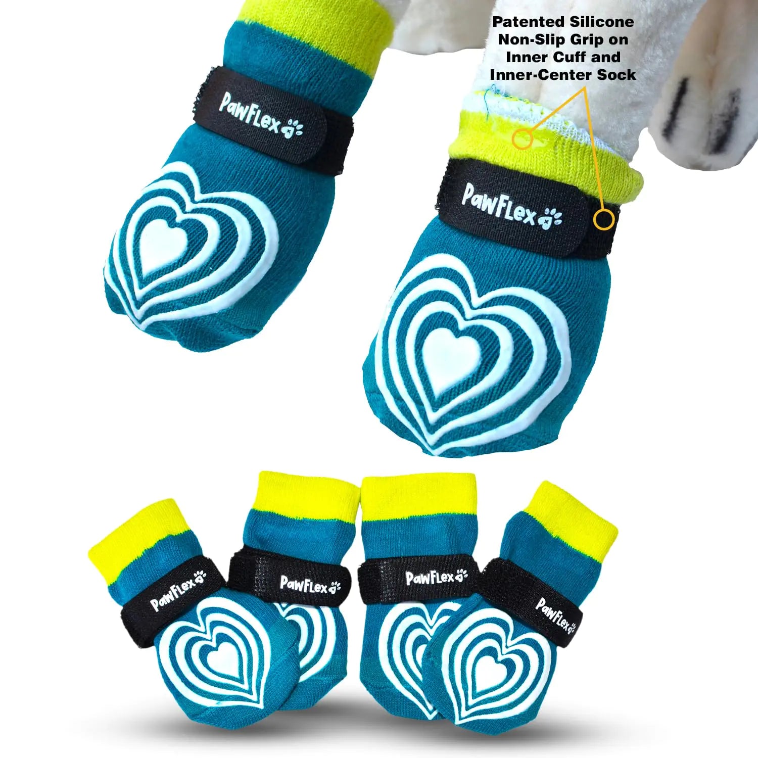 Non-Slip Double Sided Cotton Dog Socks