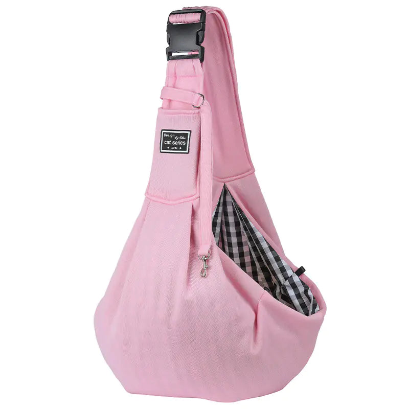 Adjustable Cross-Body Pet Travel Backpack