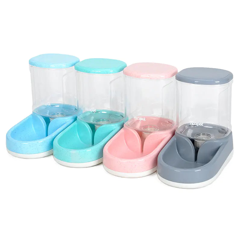 Portable Pet Water Dispenser & Feeding Bowl