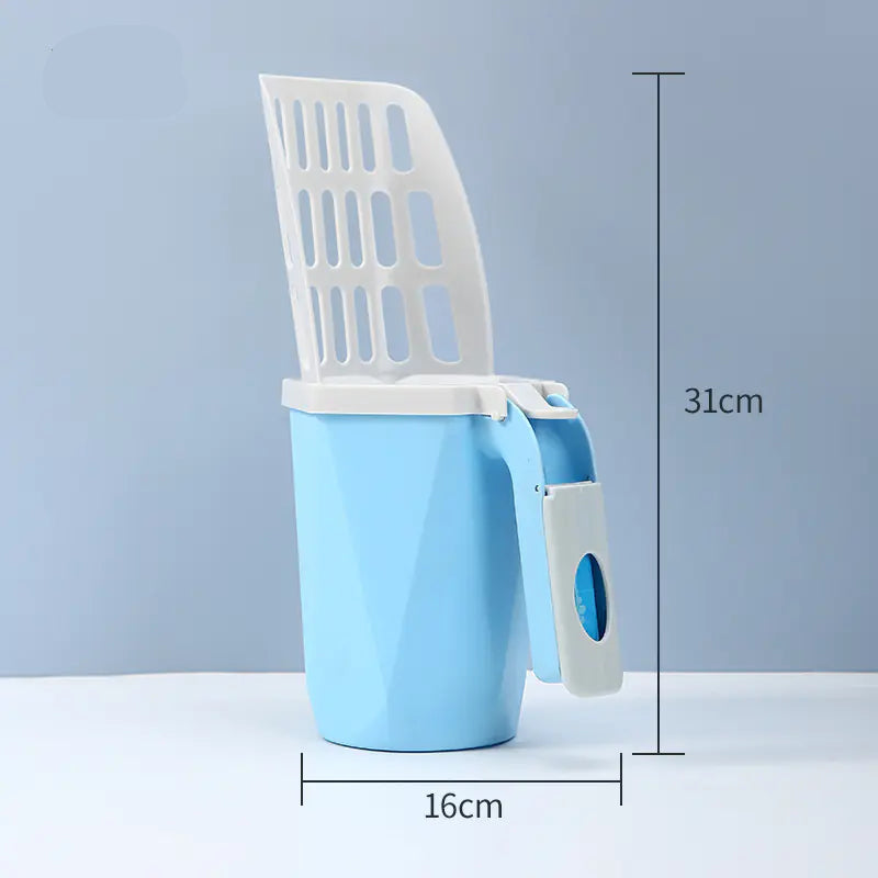 Cat Litter Shovel and Waste Storage Box