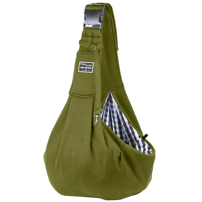 Adjustable Cross-Body Pet Travel Backpack