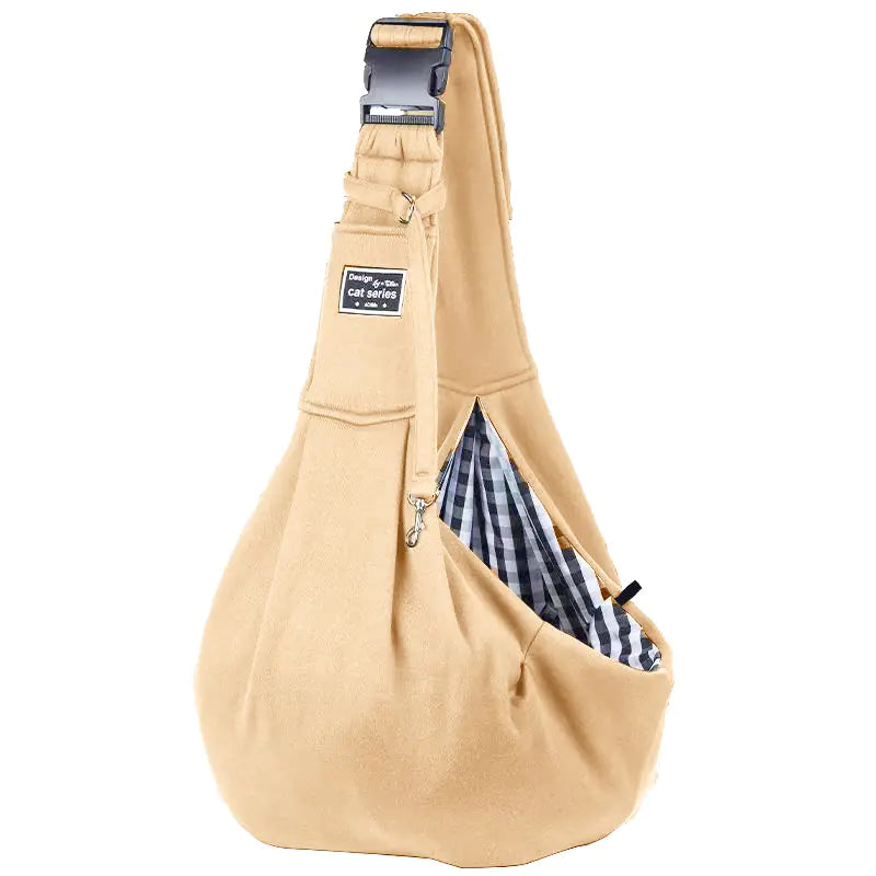 Adjustable Cross-Body Pet Travel Backpack