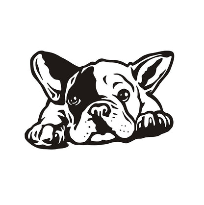 French Bulldog Decal Decorative Wall Art