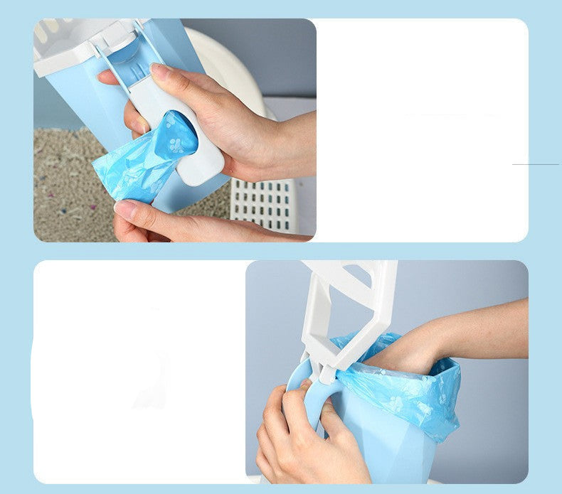 Cat Litter Shovel and Waste Storage Box