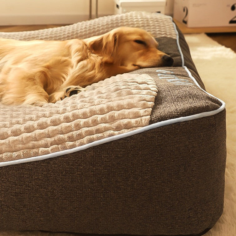 Full Body Support Calming Large Dog Bed