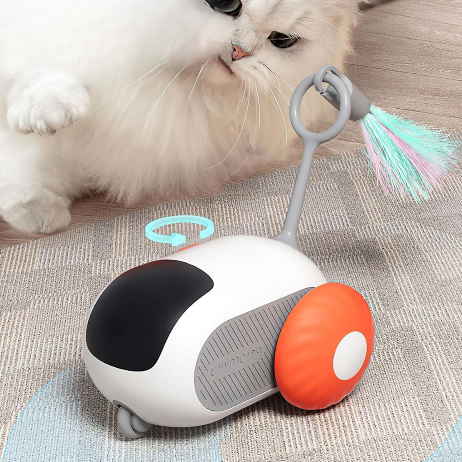 Smart Flip Cat Toy with Remote Control