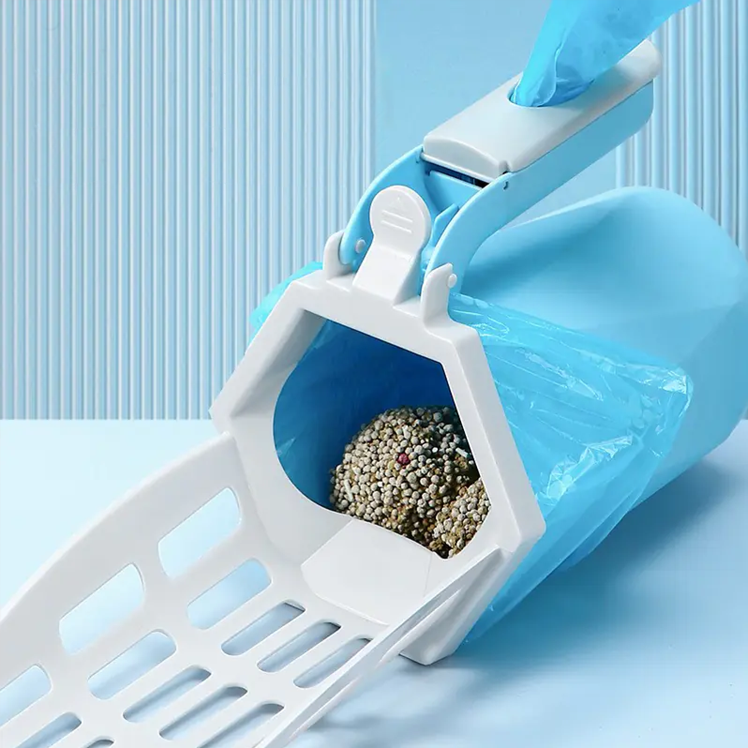 Cat Litter Shovel and Waste Storage Box