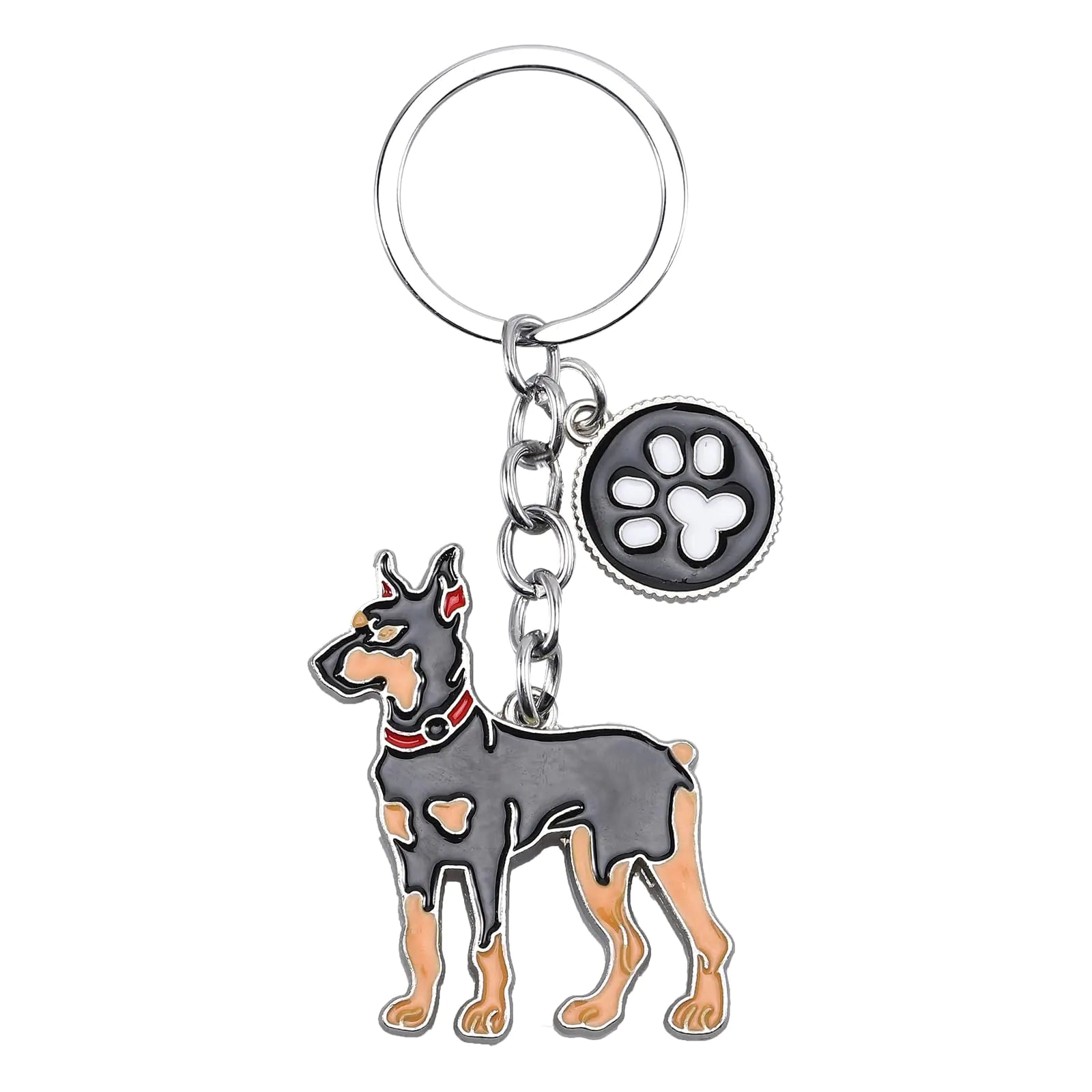 Lovely Dog Key-ring Portable Metal Keychain