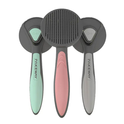 Pet Grooming Brush with Fur Remover