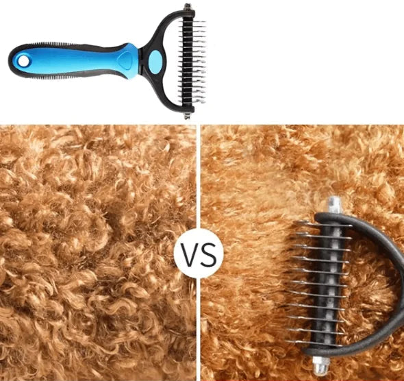 Double-Sided Pet Grooming Brush