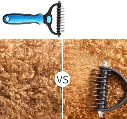 Double-Sided Pet Grooming Brush